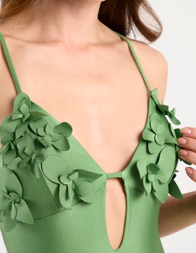 Traje de baño completo Map para mujer