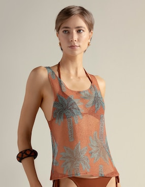 Salida de playa blusa Touche para mujer