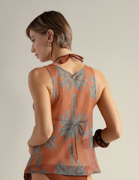 Salida de playa blusa Touche para mujer