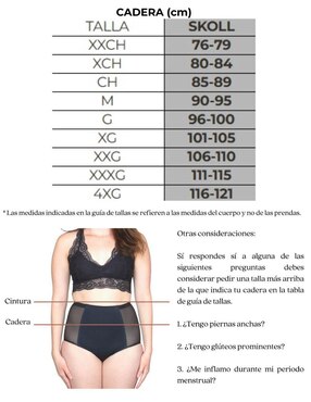Bikini menstrual Luna Segura flujo ligero para mujer