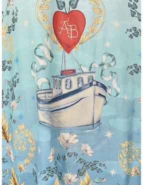 Blusa Agua Bendita manga larga para mujer
