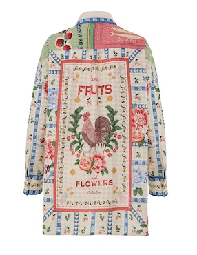 Blusa Agua Bendita manga larga para mujer