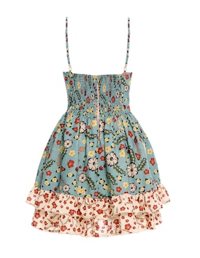 Vestido corto casual Agua Bendita para mujer