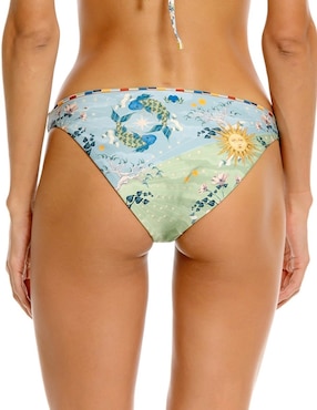 Panty bikini Agua Bendita a la cintura para mujer