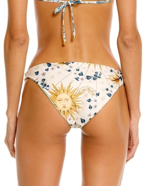 Panty bikini Agua Bendita a la cintura para mujer
