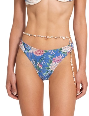 Panty bikini Agua Bendita a la cintura para mujer