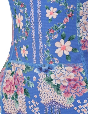 Traje de baño completo Agua Bendita estampado floral para mujer