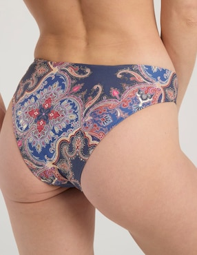 Bikini Selmark estampado a la cadera para mujer