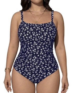 Traje de baño completo Lemonade estampado floral para mujer