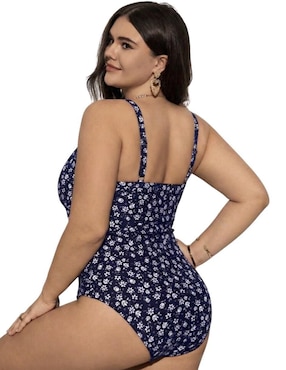 Traje de baño completo Lemonade estampado floral para mujer