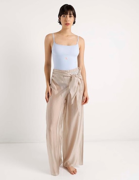 Pantalón acampanado Calvin Klein amplio para mujer