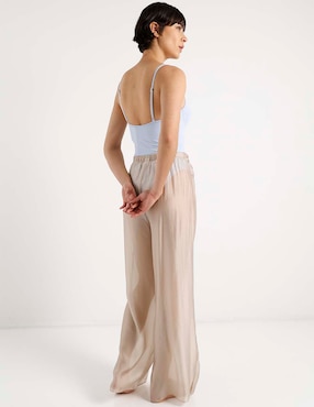 Pantalón acampanado Calvin Klein amplio para mujer