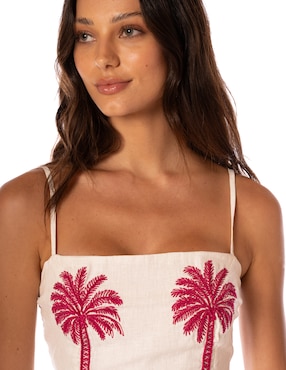 Salida de playa vestido Maaji con amarre para mujer