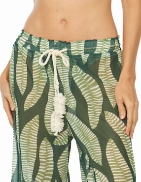 Pantalón acampanado Dulzamara amplio para mujer
