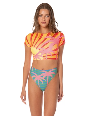 Hipster bikini Maaji a la cintura alta para mujer