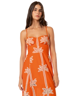 Salida de playa vestido Maaji con amarre para mujer