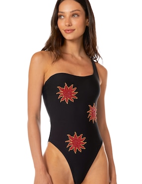 Traje de baño completo Maaji estampado floral para mujer