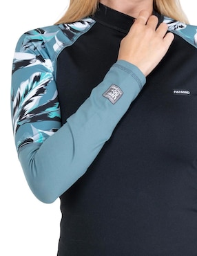 Wetshirt Fullsand estampado floral para mujer