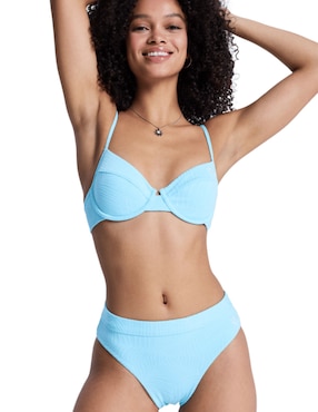 Hipster bikini Roxy a la cintura para mujer