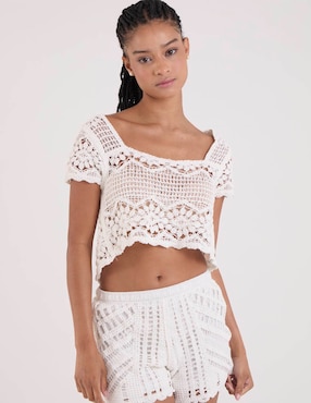 Blusa That's It manga corta para mujer