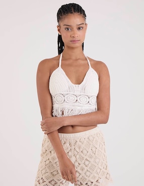 Top That's It cuello halter tirante delgado