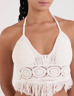 Top That's It cuello halter tirante delgado