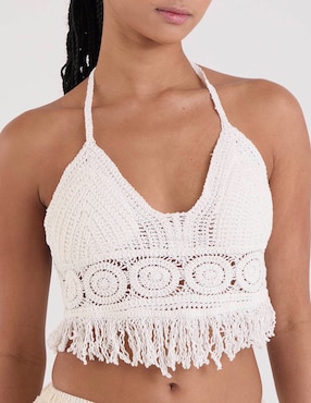 Top That's It cuello halter tirante delgado