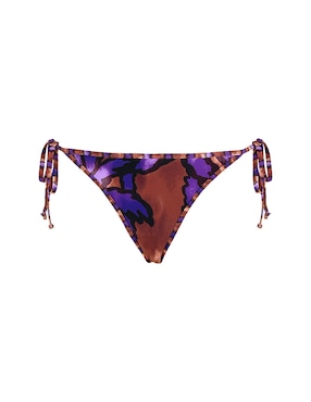 Bikini Zingara estampado macroprint a la cadera para mujer