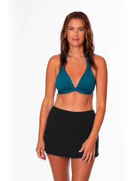 Falda short bikini Jantzen a la cintura para mujer