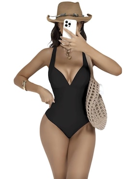 Traje de baño completo Shapely para mujer
