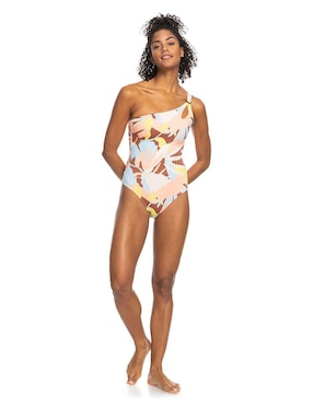 Traje De Baño Completo Roxy Estampado Floral Para Mujer