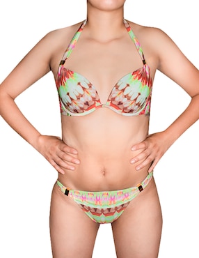 Conjunto Bikini Pick Pink Para Mujer