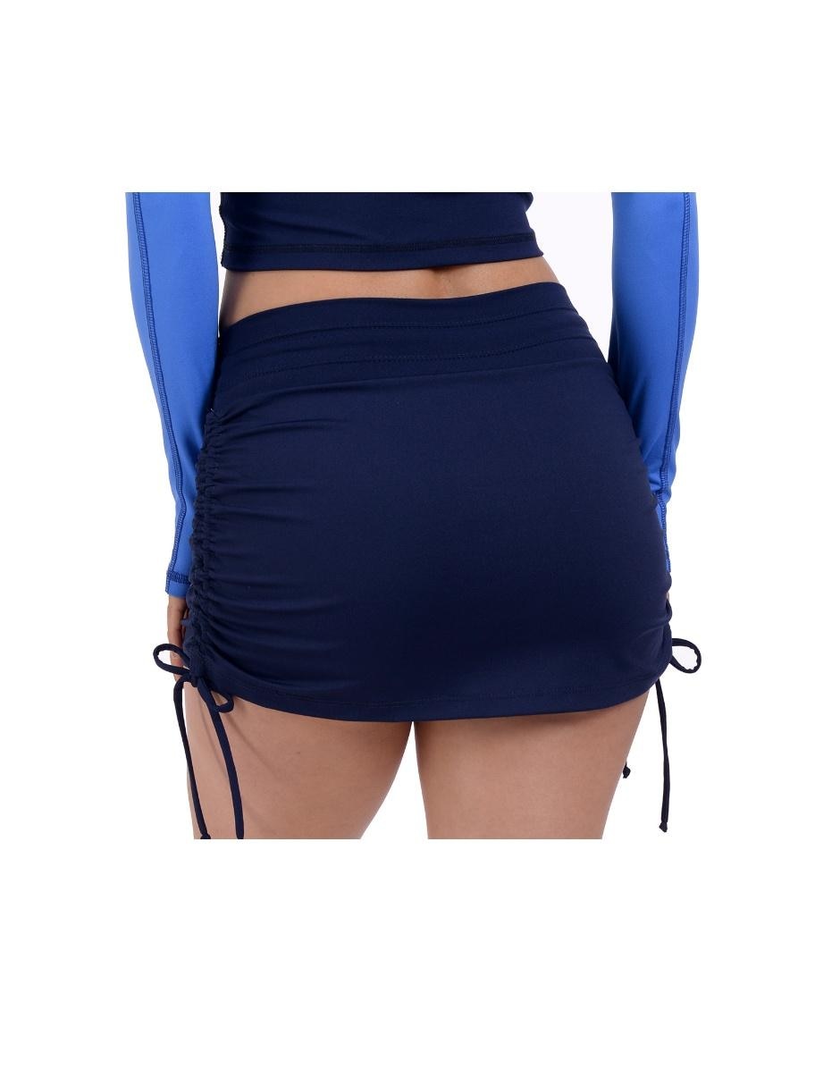 Falda short mini a la cintura 7