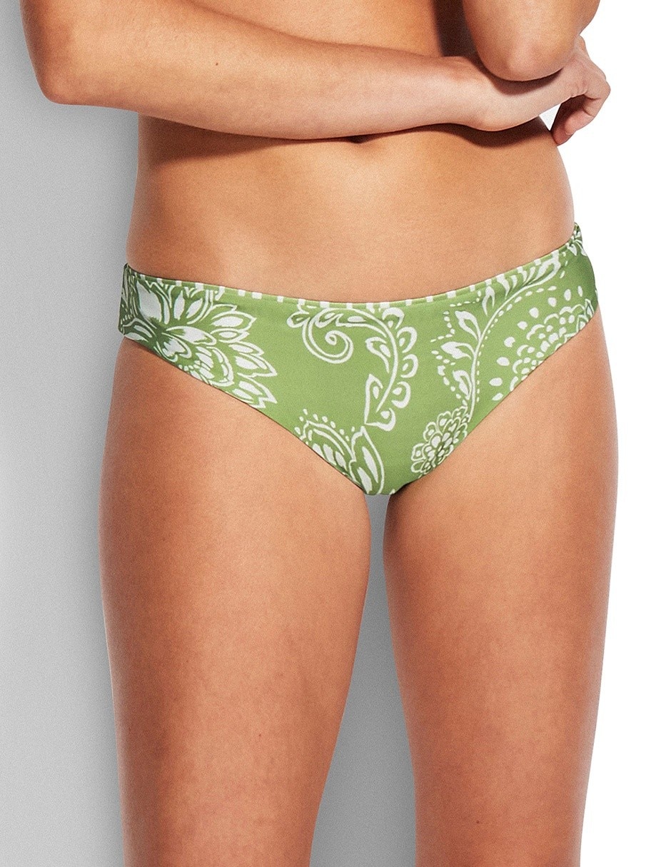 Bikini floral cadera para mujer