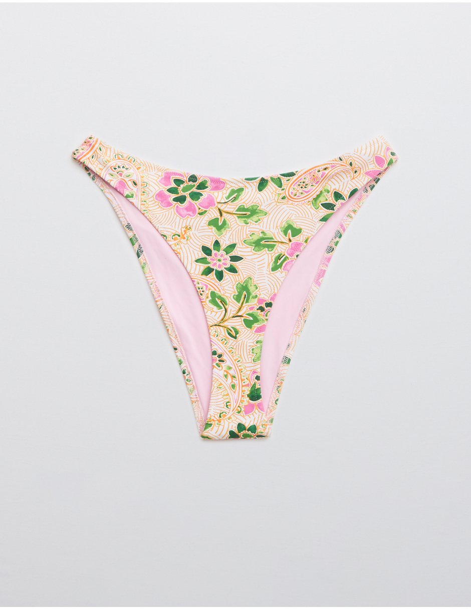 Brasileña bikini floral cadera para mujer Brasileña bikini floral cadera para mujer