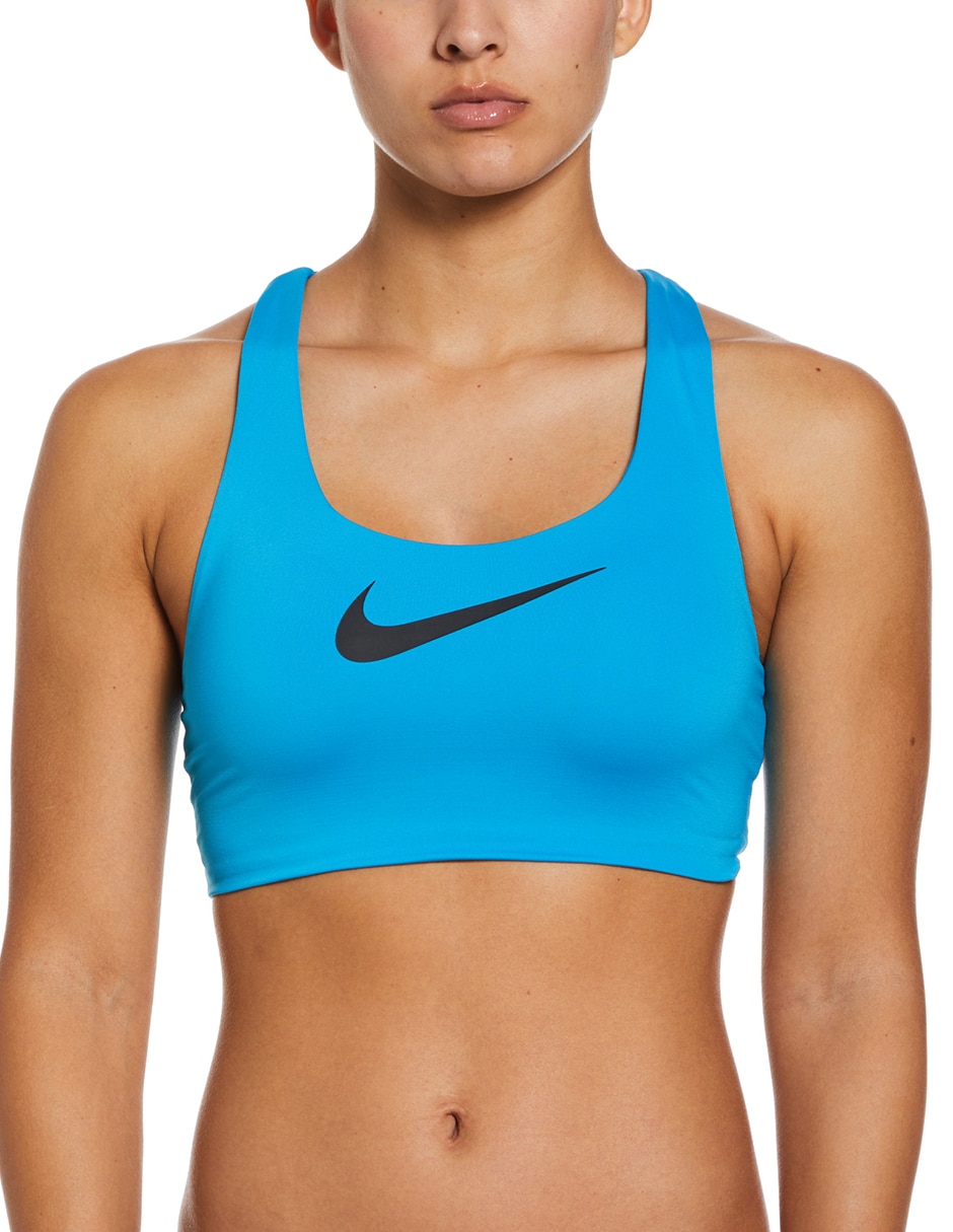 Top bikini Nike logo para mujer