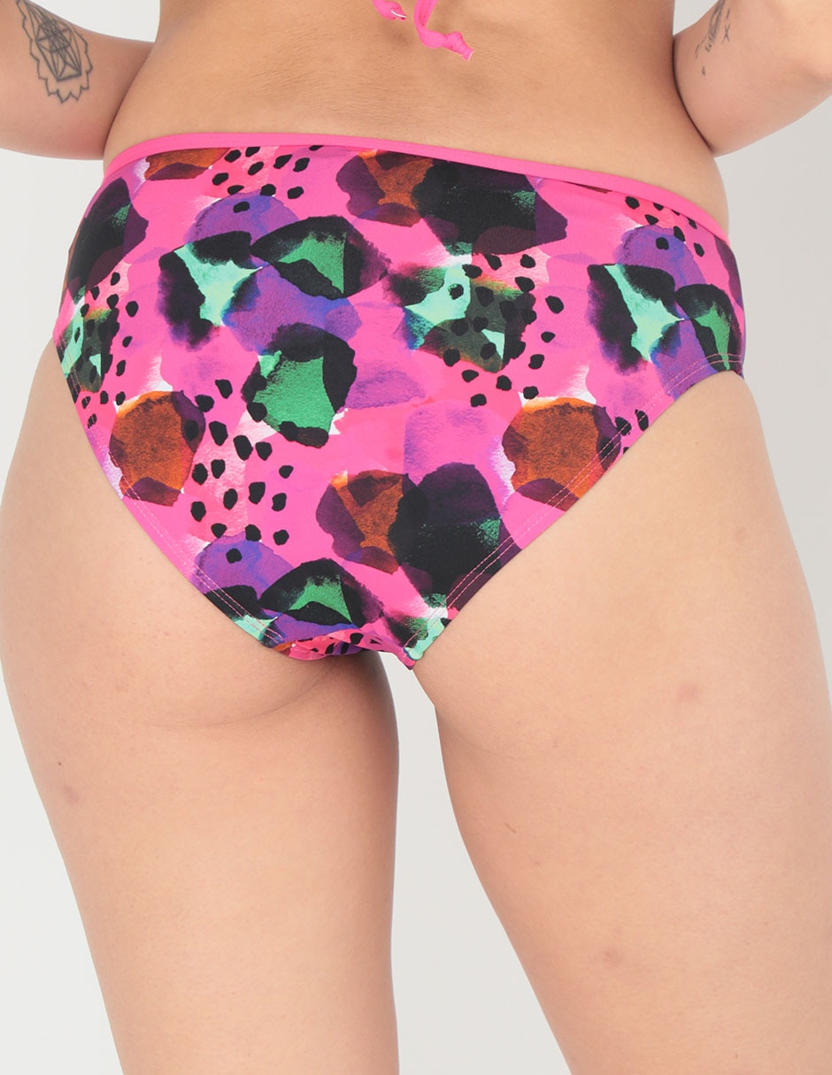 Bikini estampado a la cadera para mujer 3
