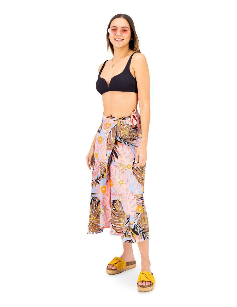 Pareo con estampado floral 2