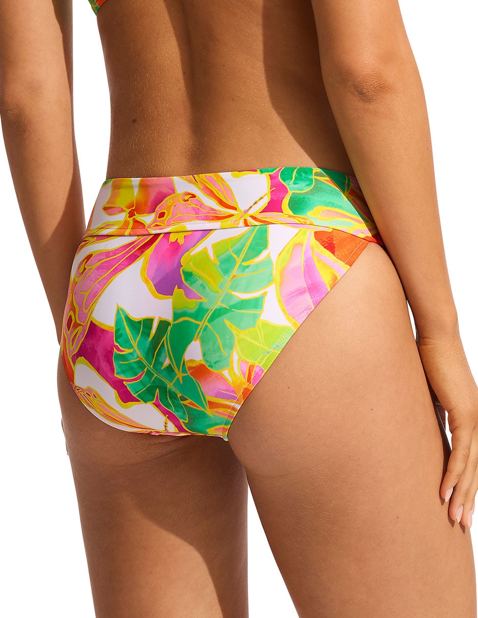 Bikini estampado a la cadera para mujer 2