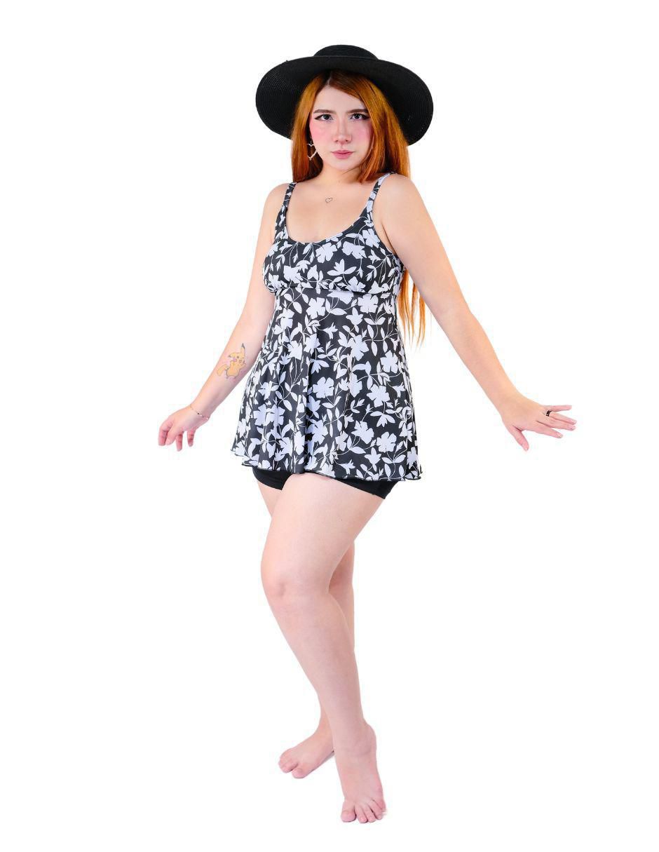 Conjunto tankini estampado floral para mujer Conjunto tankini estampado floral para mujer