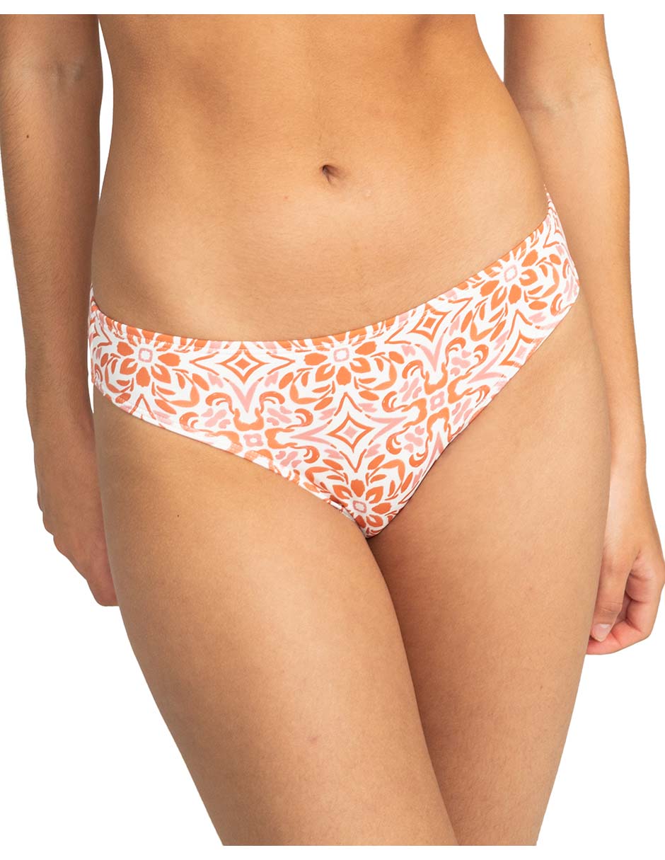 Hipster bikini estampado a la cadera para mujer