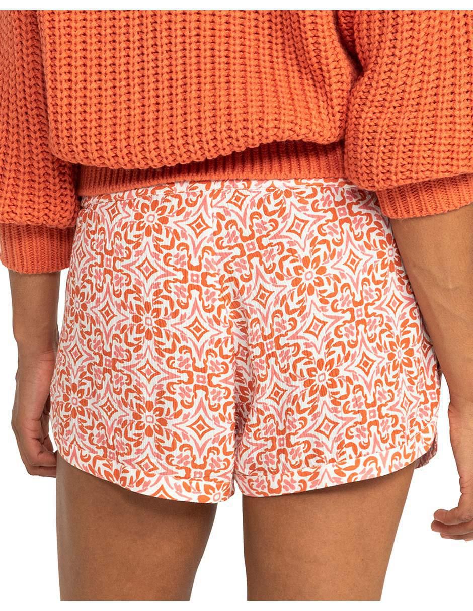 Salida de playa short con elástico para mujer 3