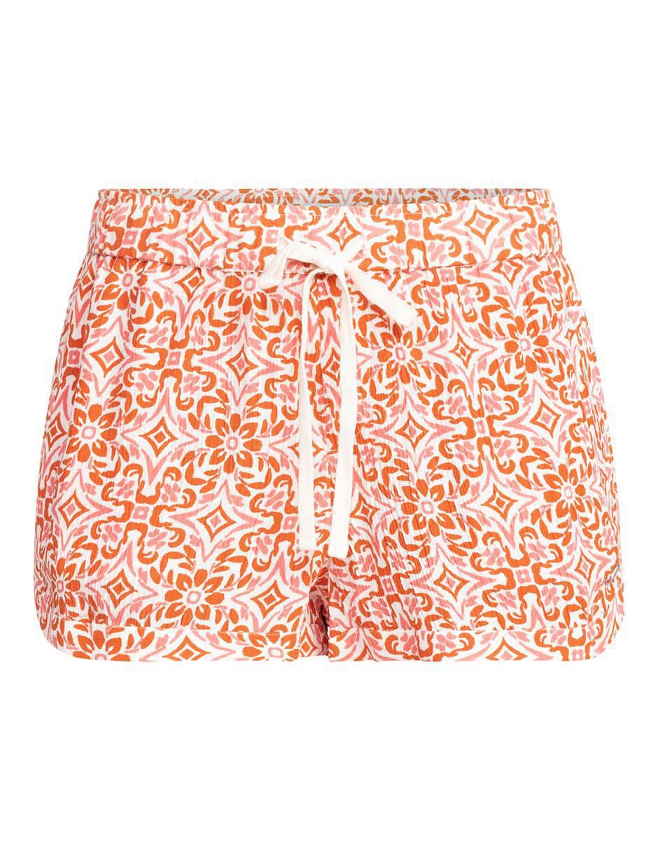 Salida de playa short con elástico para mujer 5