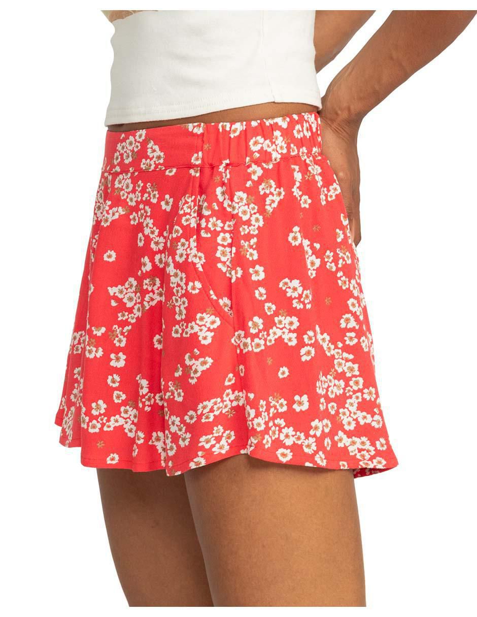 Salida de playa short con elástico para mujer 4