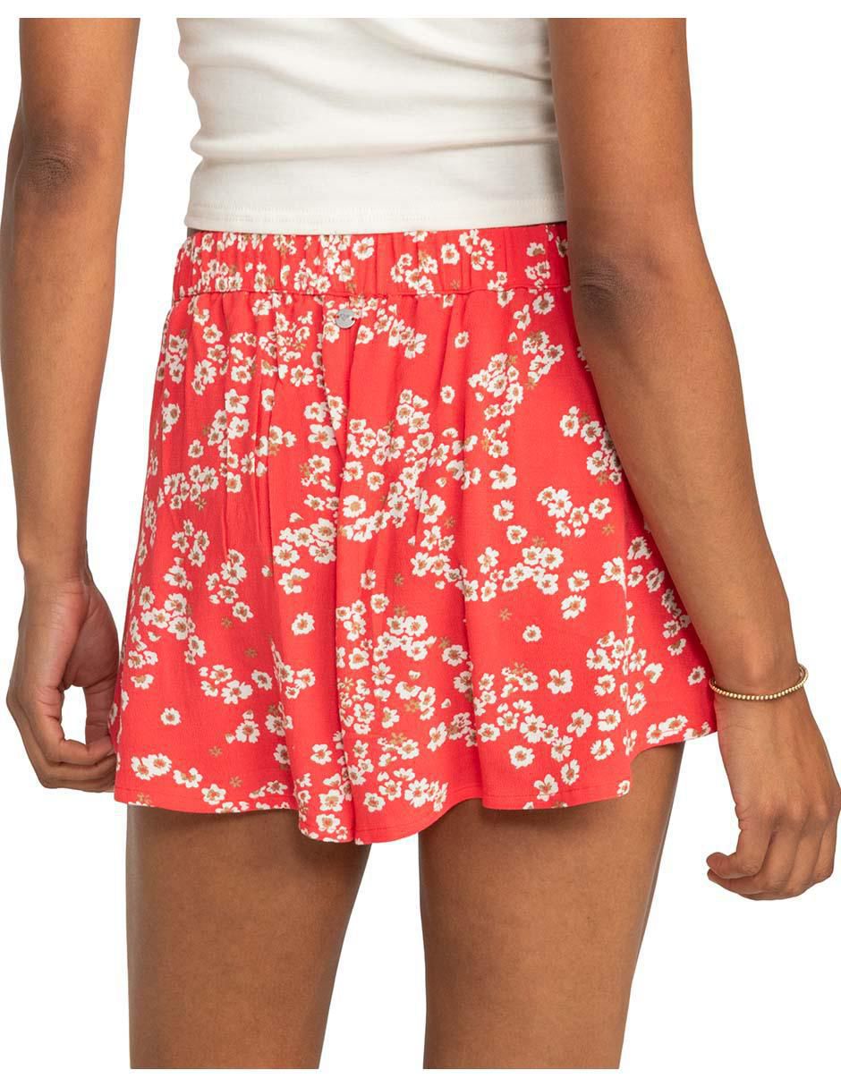 Salida de playa short con elástico para mujer 5