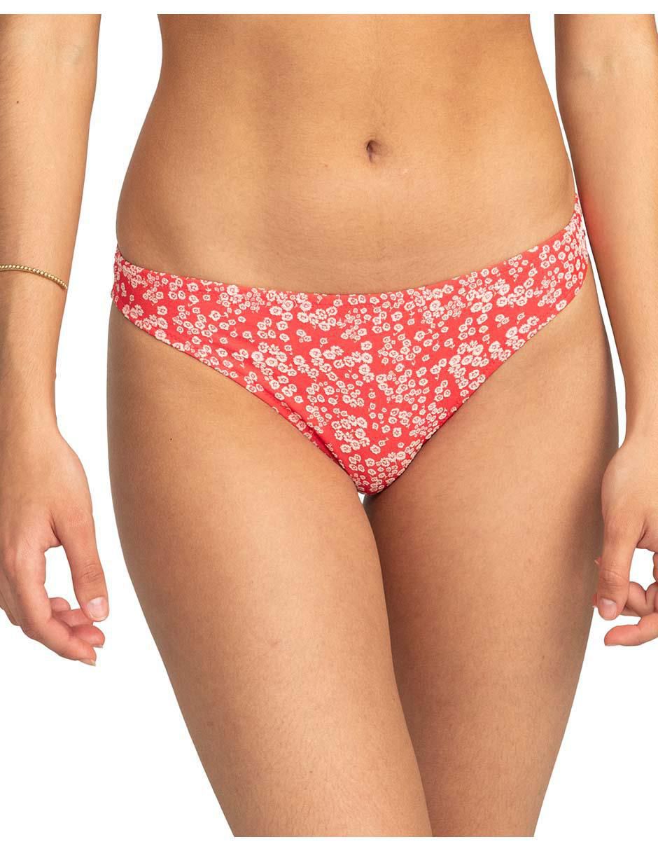 Panty bikini estampado floral a la cadera para mujer Panty bikini estampado floral a la cadera para mujer