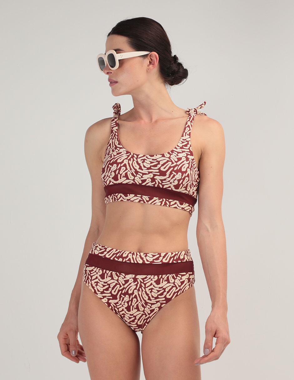 Bikini estampado para mujer 1