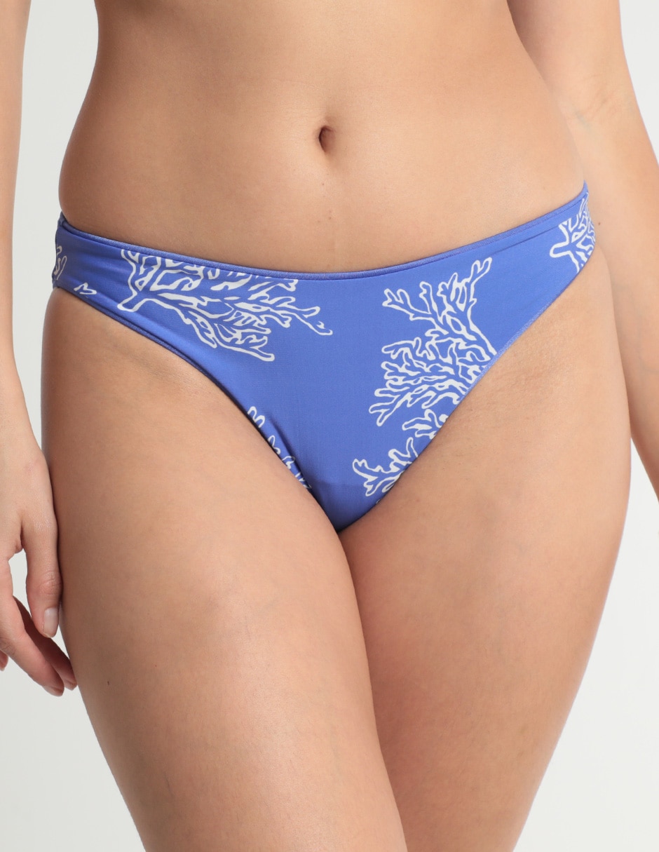 Bikini estampado a la cadera para mujer 5