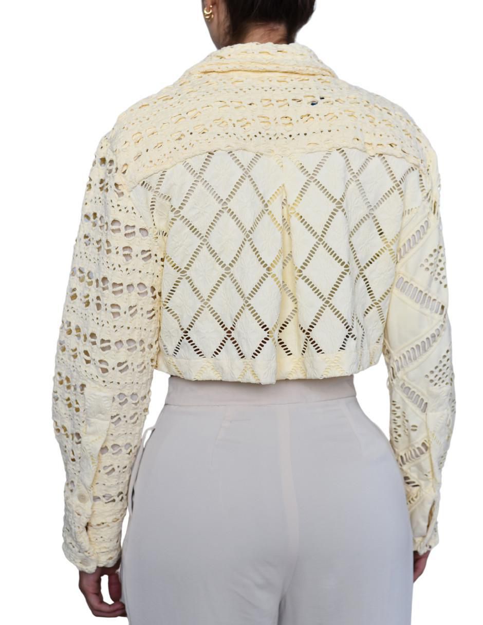 Blusa camisera manga larga para mujer 4