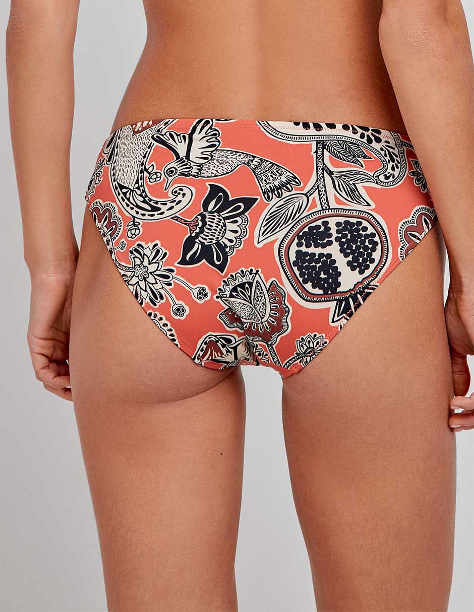 Bikini estampado floral a la cadera para mujer 5